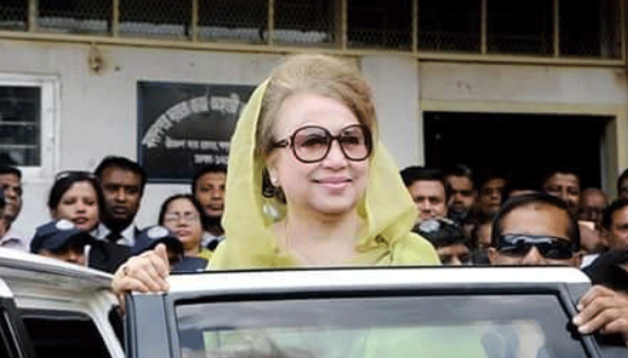 কয়লাখনি দুর্নীতি মামলায় আইনজীবীর মাধ্যমে বন্দি খালেদার হাজিরা