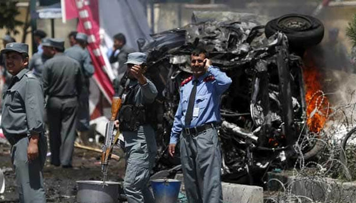 কাবুলে গাড়ি বোমা বিস্ফোরণে নিহত ৪, আহত শতাধিক