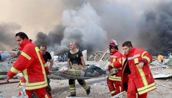 বৈরুতে ‘পারমাণবিক বিস্ফোরণের’ গুজব