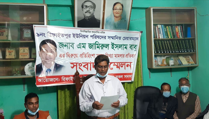 কারাগার থেকে বেরিয়ে নিজেকে নির্দোষ দাবি চেয়ারম্যানের