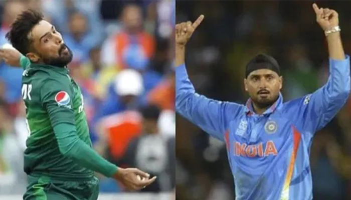 হরভজন-আমিরের বাগযুদ্ধ