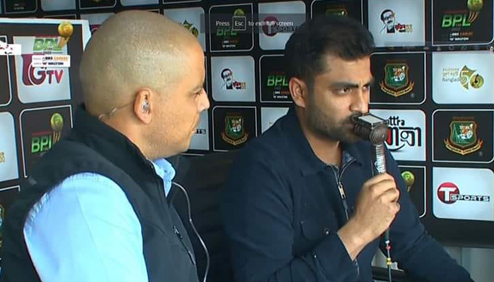 এবার ধারাভাষ্যকার হলেন তামিম