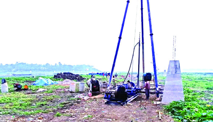 কাউন্সিলরের বাধায় বন্ধ তুরাগ তীরের ওয়াকওয়ে নির্মাণ