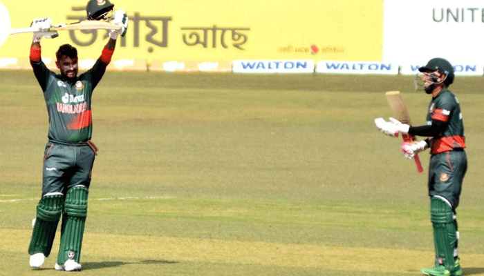 বড় জুটি গড়ে আউট হলেন লিটন-মুশফিক