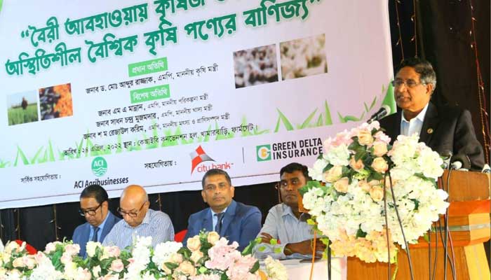 কৃষিতে বৈরি আবহাওয়া সফলভাবে মোকাবেলা করছে সরকার: কৃষিমন্ত্রী