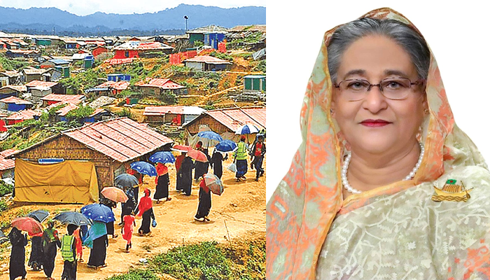 ভারত সফরে রোহিঙ্গা সমস্যার সমাধানে সাহায্য চাইবেন প্রধানমন্ত্রী