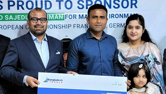 ‘আয়রনম্যান ইউরোপিয়ান চ্যাম্পিয়নশিপে’ এবার সাজেদুরের স্পন্সর বাংলাদেশ ফাইন্যান্স