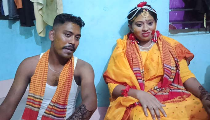 প্রেমের টানে মালয়েশিয়ান তরুণী হাজীগঞ্জে