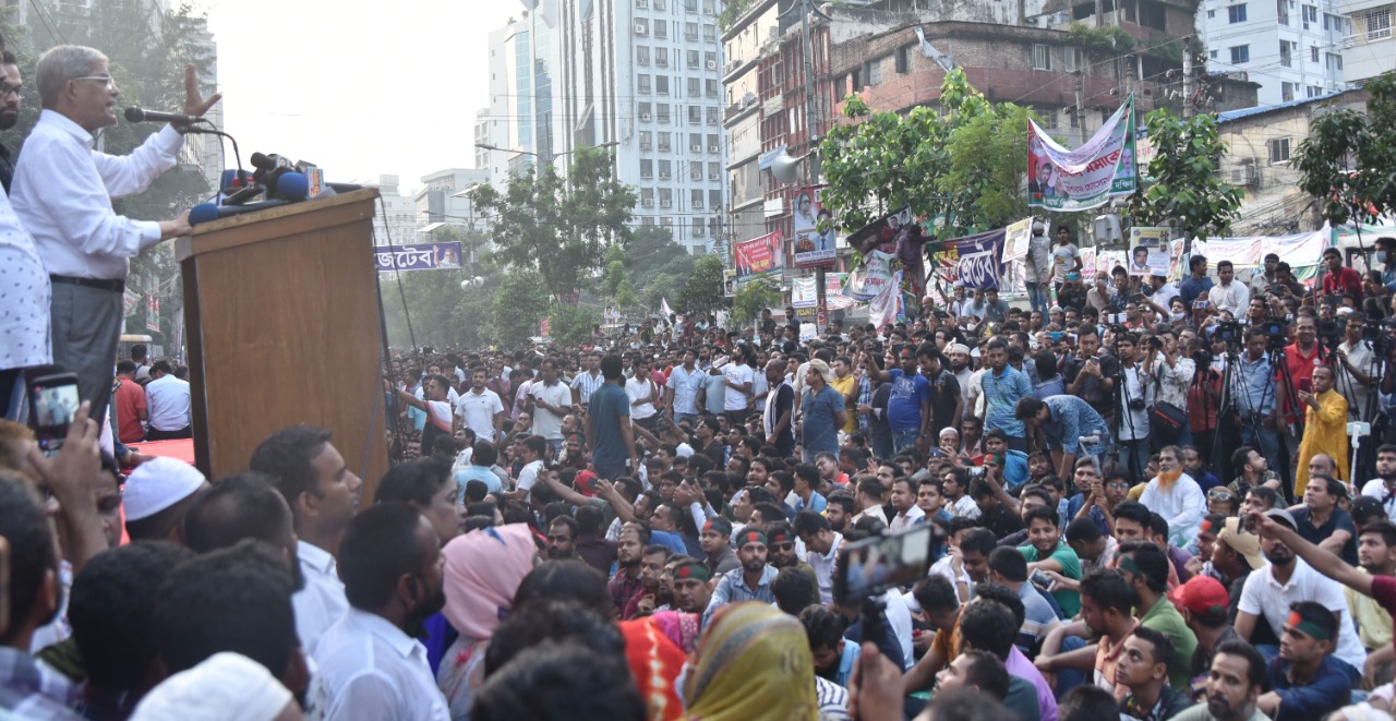 দেশে নৈরাজ্য সৃষ্টির পাঁয়তারা করছে সরকার