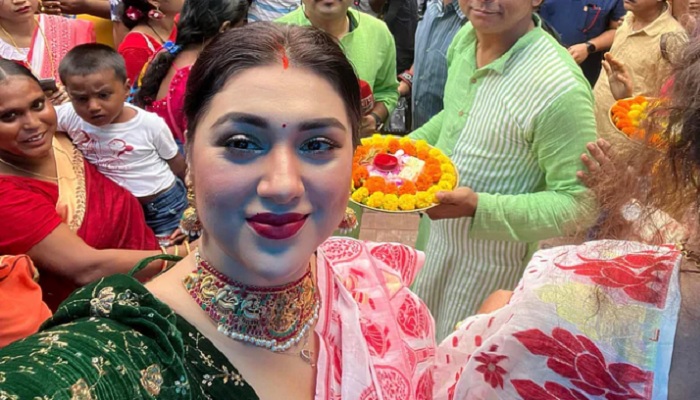 সিঁদুর পড়া নিয়ে যা বললেন অপু বিশ্বাস