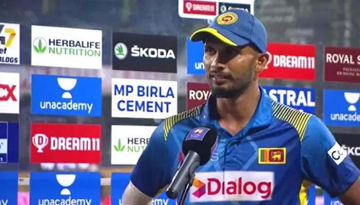 নামিবিয়ার কাছে হেরে যা বললেন লঙ্কান অধিনায়ক