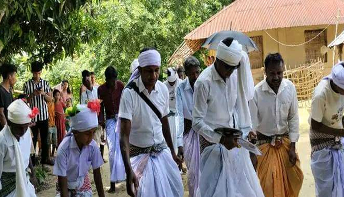 পানছড়িতে সাঁওতালদের দাঁশাই উৎসব ও সনাতনীদের ১০ মন্ডপে দূর্গাপূজো শুরু