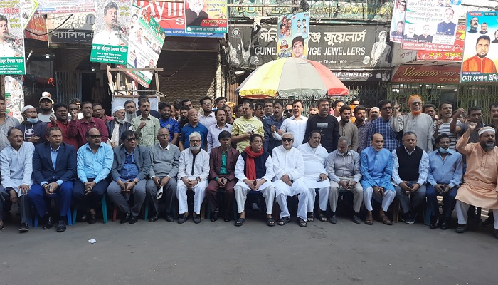 রাজধানীর সড়কে সড়কে আওয়ামী লীগের নিয়ন্ত্রণ