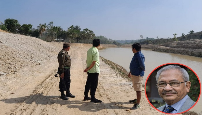 টিলা কেটে মামলা খেলেন শিল্পপতি নাদের খাঁন