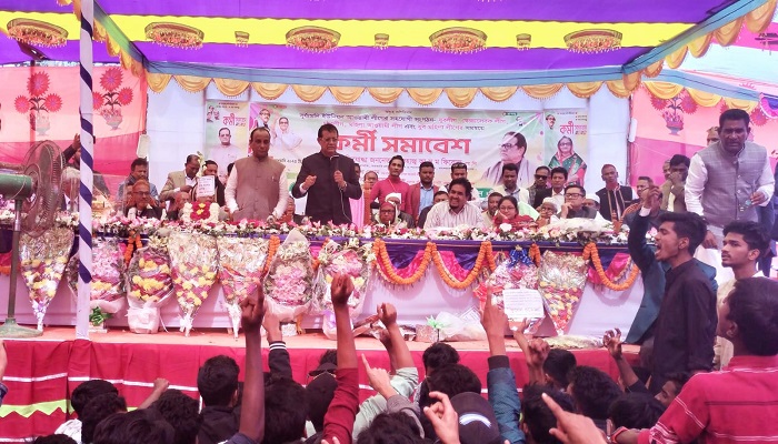 উন্নয়নের ধারা সমুন্নত রাখতে নৌকায় ভোট চাই