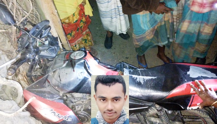 গাছের সঙ্গে মোটরসাইকেলের ধাক্কায় নিহত ১