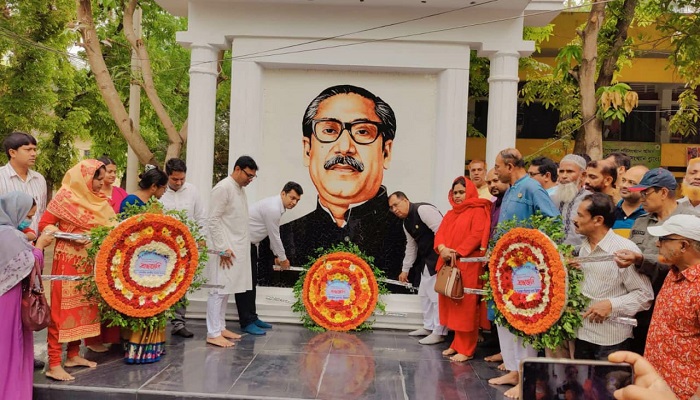 ঝিকরগাছায় বঙ্গবন্ধুর জন্মদিন পালন