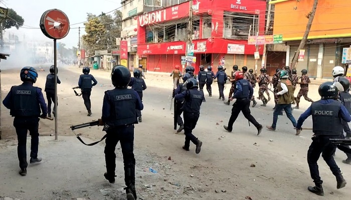পঞ্চগড়ে ২৫ মামলা, গ্রেপ্তার ১৯৩