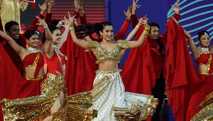 আইপিএলের উদ্বোধনী মঞ্চ মাতালেন রাশমিকা