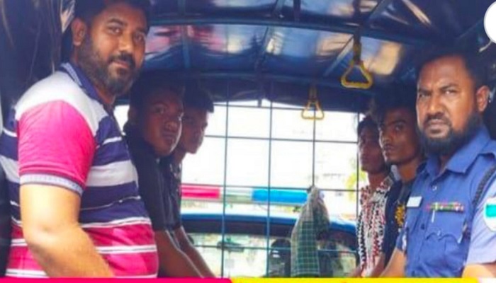 মোরেলগঞ্জে হামলা করতে এসে আটক ৪ যুবক