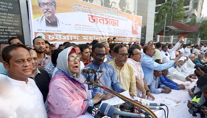 শেখ হাসিনার বিরুদ্ধে ষড়যন্ত্রকারীরাই আস্তাকুড়ে নিক্ষিপ্ত হবে