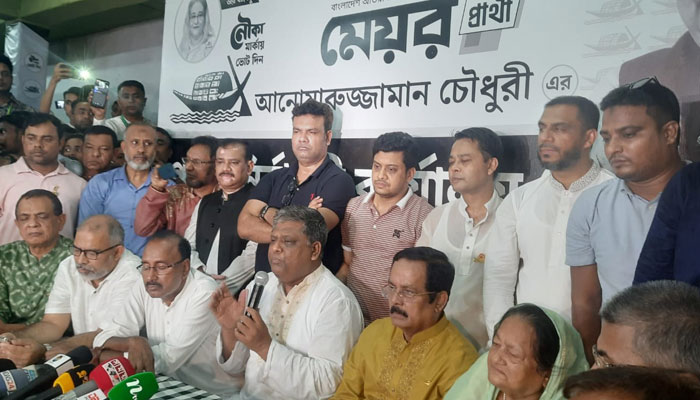 স্মার্ট গ্রিন ক্লিন সিটি গড়ার অঙ্গীকার আনোয়ারুজ্জামানের