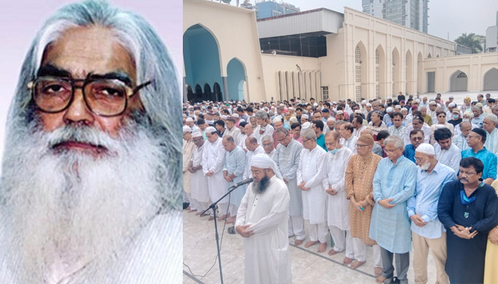 মায়ের শাড়ি জড়িয়ে চিরনিদ্রায় সিরাজুল আলম খান