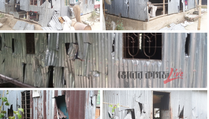 পূর্বশত্রুতার জে‌রে হামলা-ভাঙচুর-লুটপাট, আহত ১৫