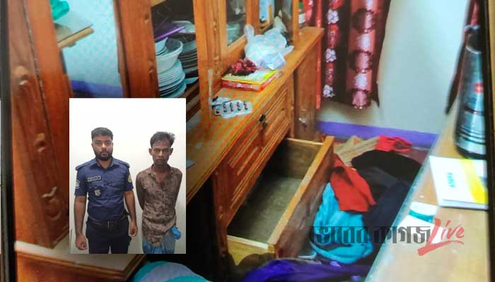 জানালার গ্রিল কেটে সাবেক অতিরিক্ত সচিবের বাড়িতে দুর্ধর্ষ চুরি!