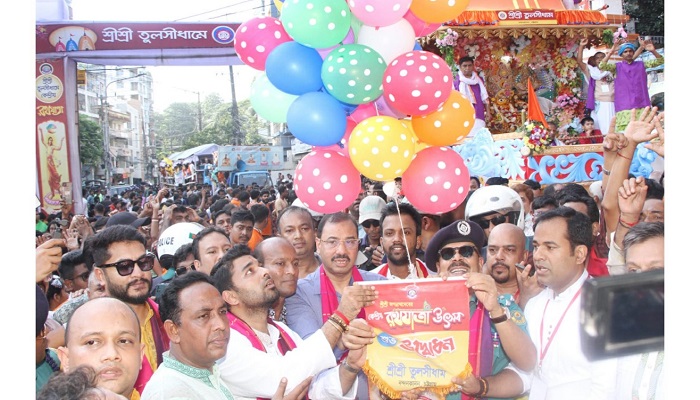 চট্টগ্রামে রথযাত্রার বর্ণাঢ্য উৎসব