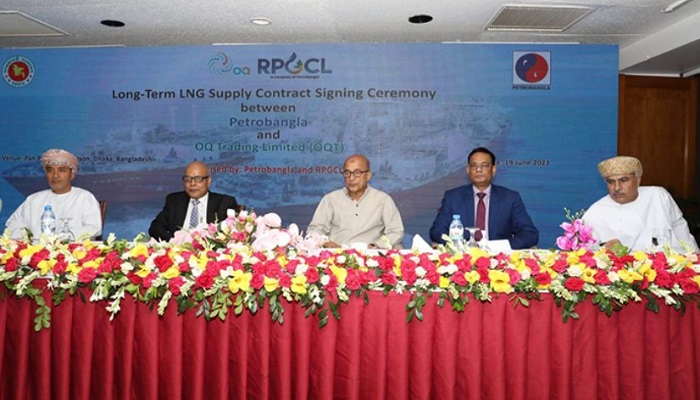ওমানের সঙ্গে এলএনজি আমদানির দ্বিতীয় চুক্তি