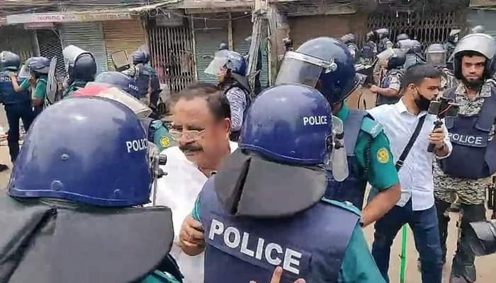 পুলিশ হেফাজতে গয়েশ্বর-আমানসহ অর্ধশতাধিক