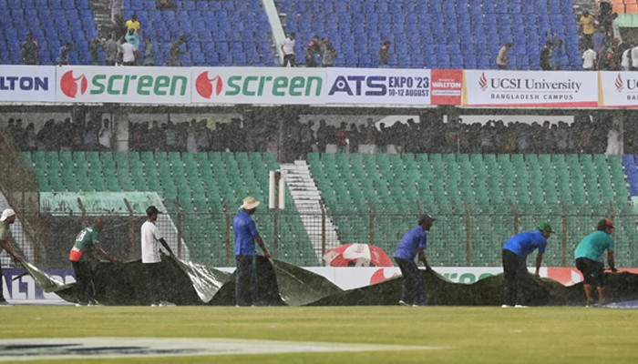 ফের বৃষ্টিতে বন্ধ টাইগারদের ম্যাচ
