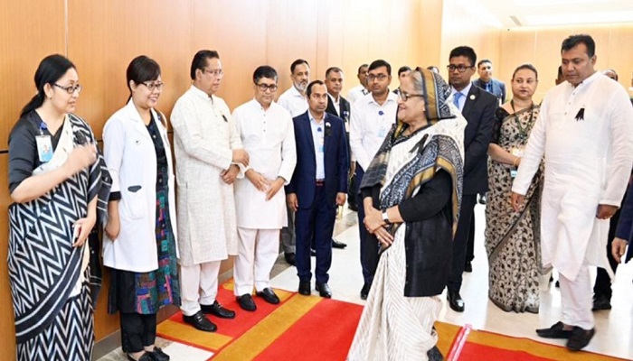 ব্রিকস সম্মেলনে যোগ দিতে ঢাকা ছাড়লেন প্রধানমন্ত্রী