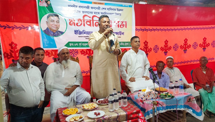 হাজীগঞ্জে সরকারের উন্নয়ন তুলে ধরলেন ইঞ্জি. মোহাম্মদ হোসাইন