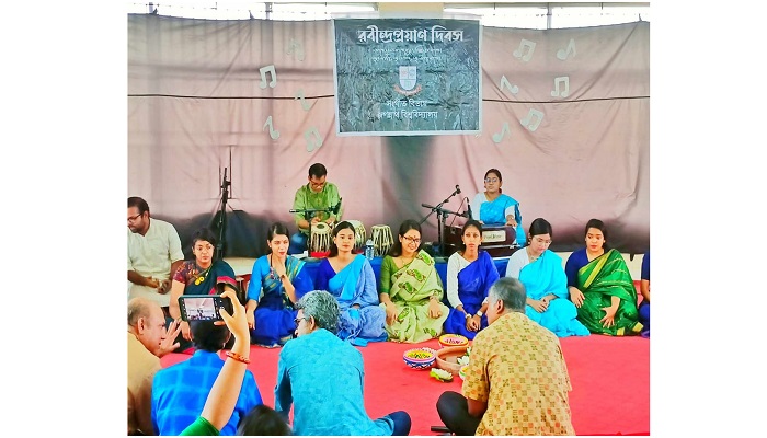 জবিতে রবীন্দ্র প্রয়াণ দিবস পালন