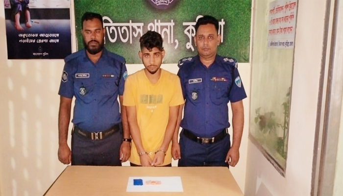 তিতাসে ১২০ পিস ইয়াবাসহ মাদক কারবারি আটক