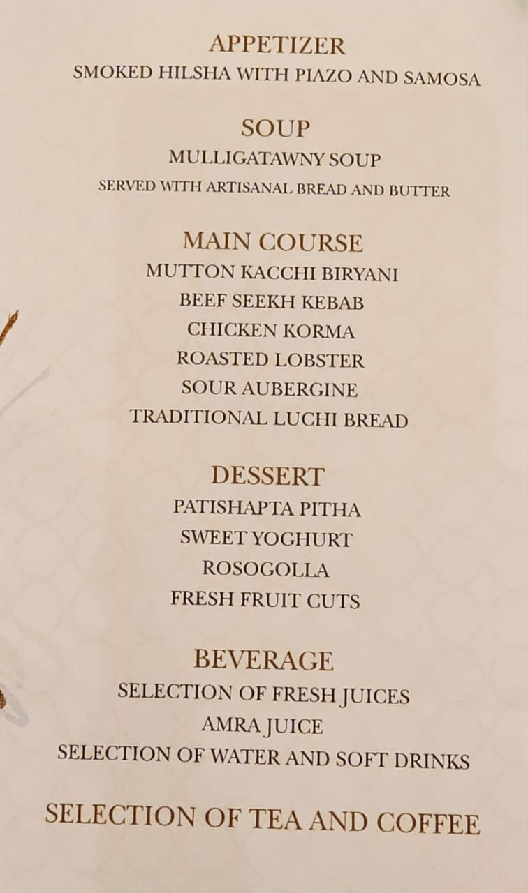 যেসব খাবারে আপ্যায়িত হলেন ফ্রান্সের প্রেসিডেন্ট