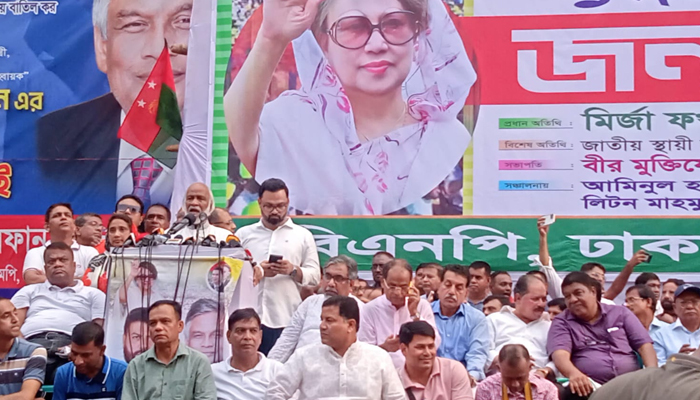 সরকারের পতন না হওয়া পর্যন্ত রাজপথেই থাকবো