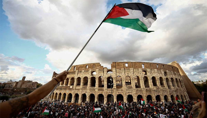 ফিলিস্তিনিদের সমর্থনে বিশ্বজুড়ে বিক্ষোভ