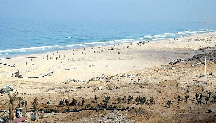গাজায় সুড়ঙ্গে পানি ঢালা শুরু করেছে ইসরায়েল