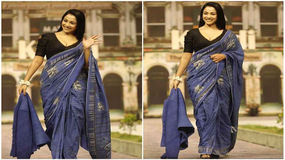 ‘খাদি ফ্যাশন উইক’ এ উত্তাপ ছড়ালেন রুনা