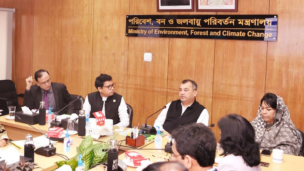 জনসেবা প্রদানে স্মার্ট প্রযুক্তি ব্যবহার করা হবে পরিবেশ মন্ত্রণালয়ে