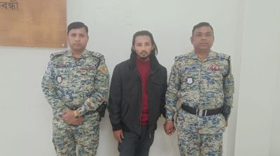 জুড়ীতে আর্মড পুলিশের অভিযানে মানব পাচারকারী রুয়েল আটক