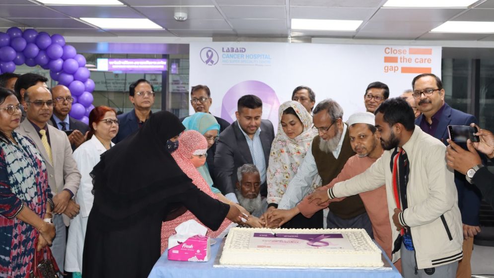 ক্যান্সার রোগীদের নিয়ে ল্যাবএইডের বিশেষ আয়োজন