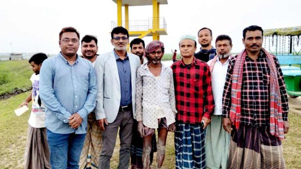 অষ্টগ্রাম হাওরে আশ্রয়ণ প্রকল্পের উদ্বোধন 