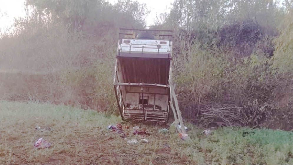 ভারতে পিকআপ উল্টে নিহত ১৪