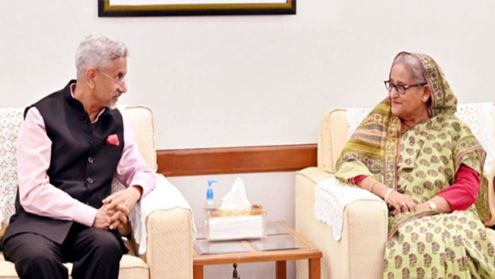 প্রধানমন্ত্রীর সঙ্গে ভারতের পররাষ্ট্রমন্ত্রীর সাক্ষাৎ