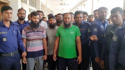 জেএমবির ৫ সদস্যের কারাদণ্ড
