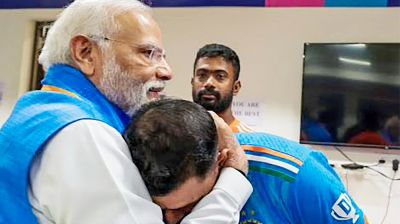 দ্রুত সুস্থ হয়ে উঠুন : শামিকে নরেন্দ্র মোদী